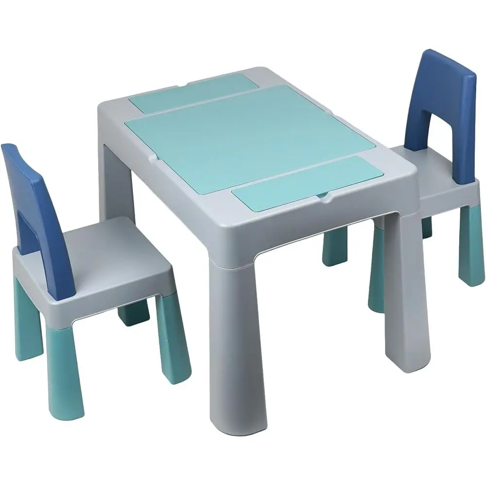 Kids Outdoor Chair And Table - Table d'activités polyvalente pour enfants avec