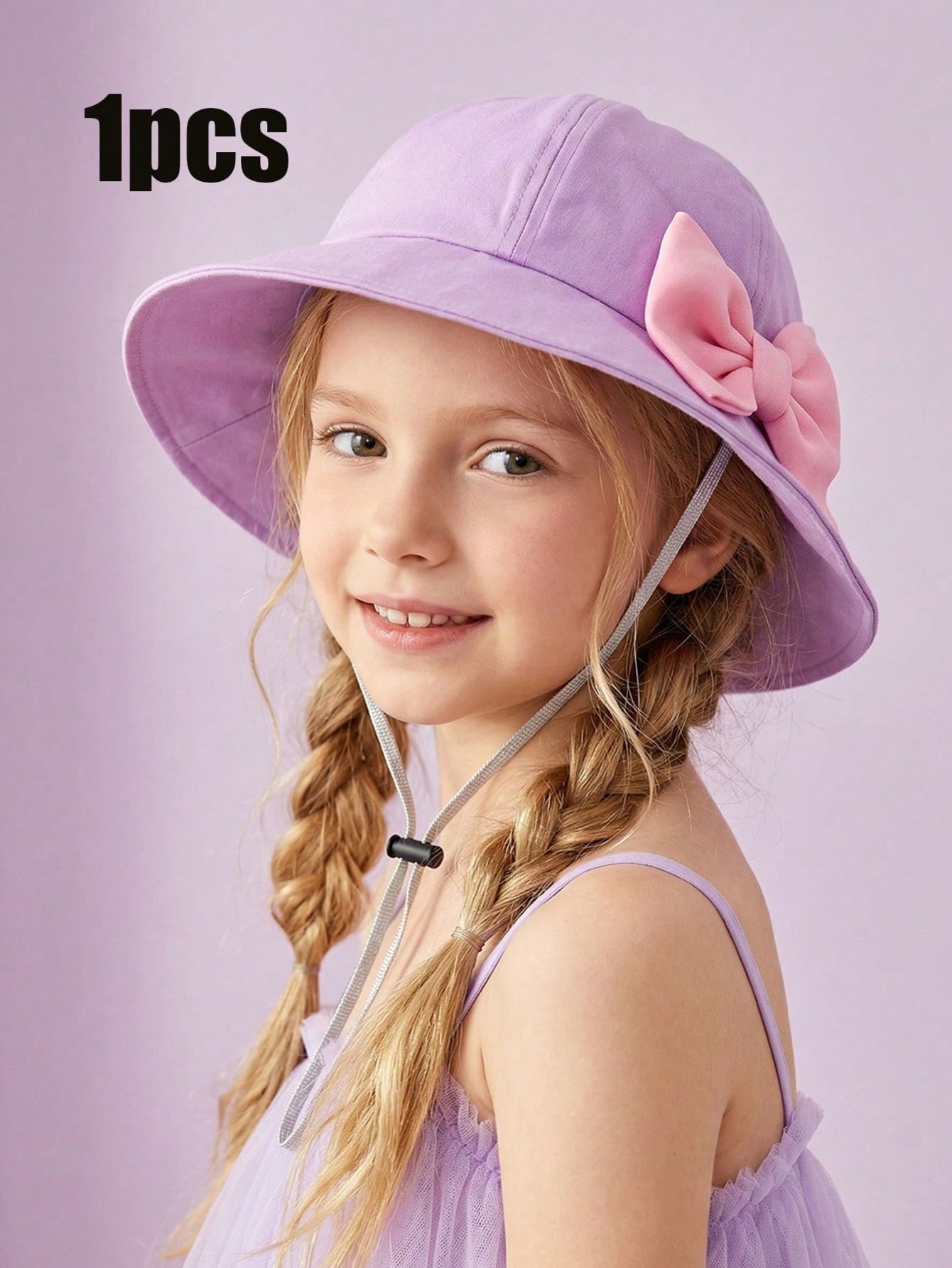 Kids Outdoor Hat - 1 pièce Chapeau Bob Rose Tendance