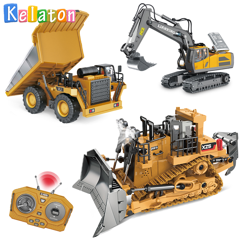 Kids Outdoor Digger - 1: 20 ingénierie électrique télécommande véhicule