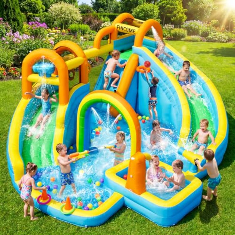 Kids Outdoor Water Slide - Parc aquatique gonflable extérieur pour enfants