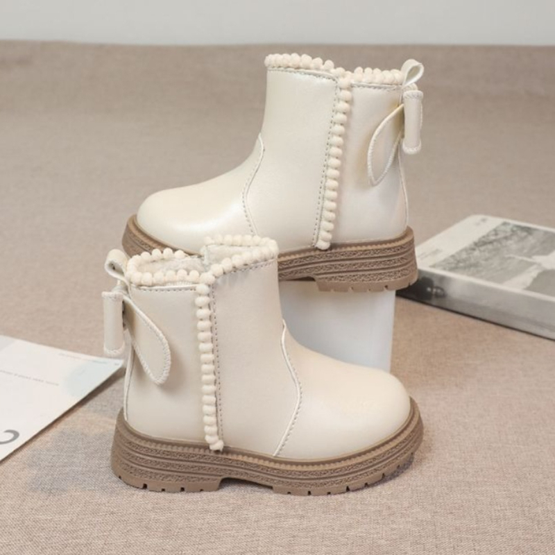 Kids Outdoor Zipline - Bottes de neige d'hiver pour filles,