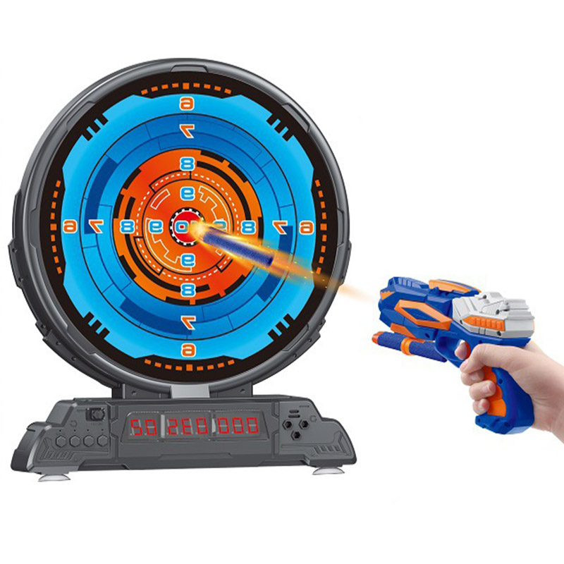Water Gun Soaker - Cible de tir électrique pour enfants,