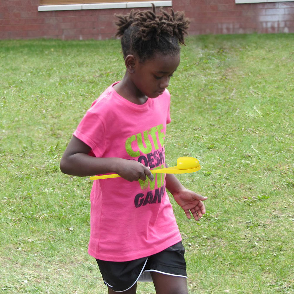 Kids Outdoor Games For Party - 4 jeux de course œuf et