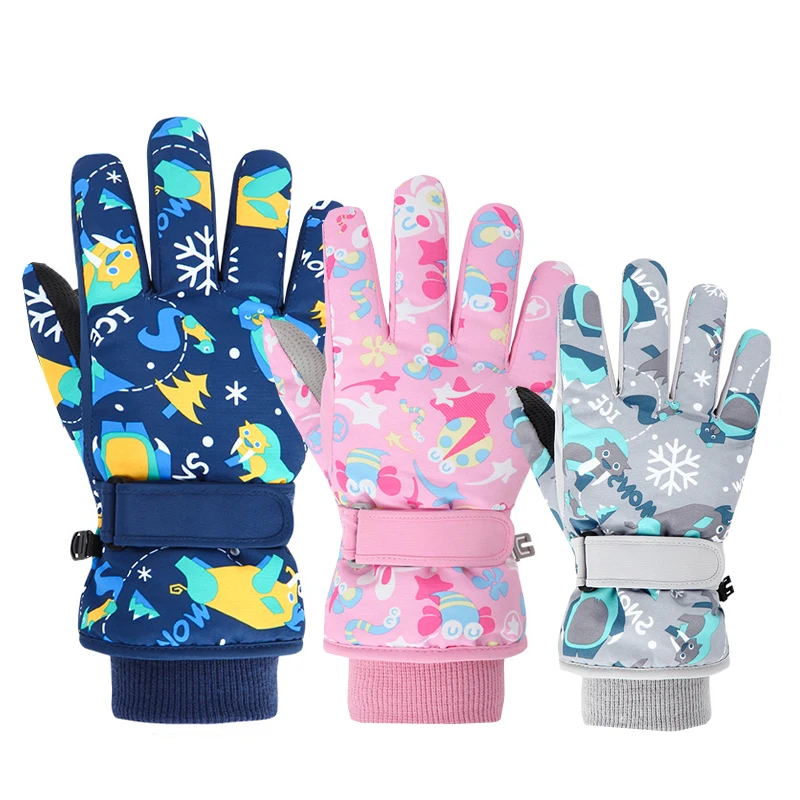 Kids Outdoor Gloves - Gants de Ski d'hiver pour enfants,