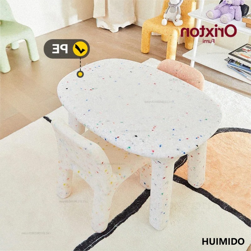 Kids Outdoor Chair And Table - Ensemble table et chaises d'étude pour