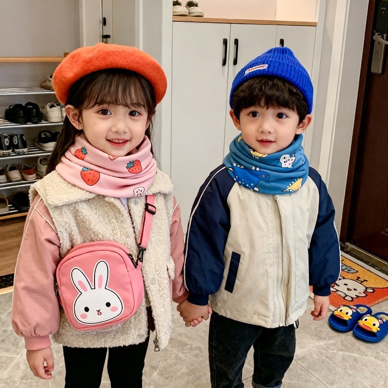 Kids Outdoor Youtube - Chauffe-cou d'hiver pour bébé, écharpe coupe-vent