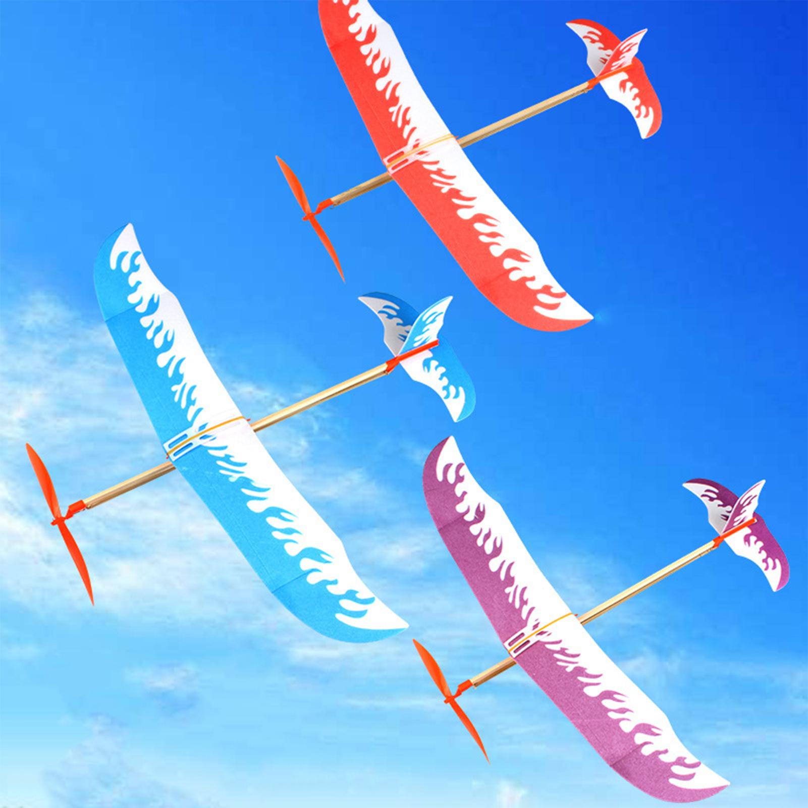 Kids Outdoor Activity Toys - Avions à élastiques : Kit d'avions