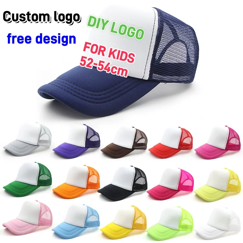 Kids Outdoor Hat - Chapeau de camionneur en maille réglable
