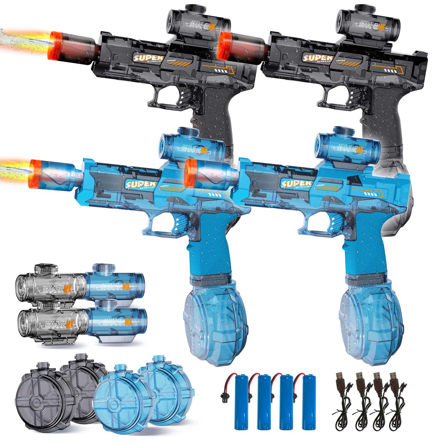 Water Gun Soaker - Pistolet à eau électrique pour enfants