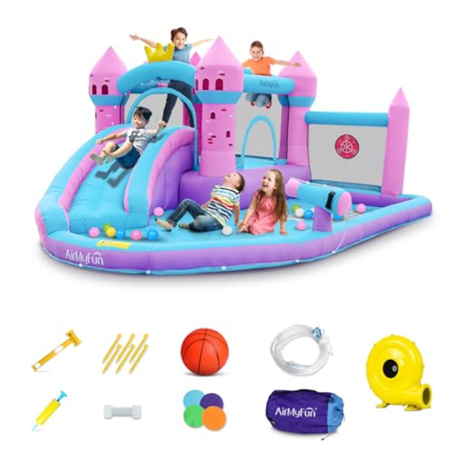 Kids Outdoor Water Slide - Toboggan aquatique gonflable pour enfants de