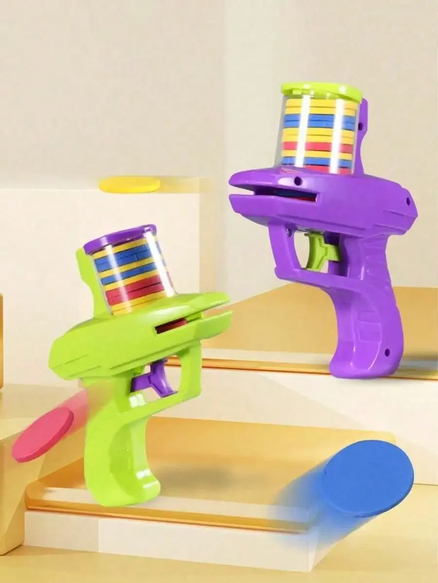 Kids Outdoor Games For Party - Lanceur de disques 2026, jouets d'extérieur