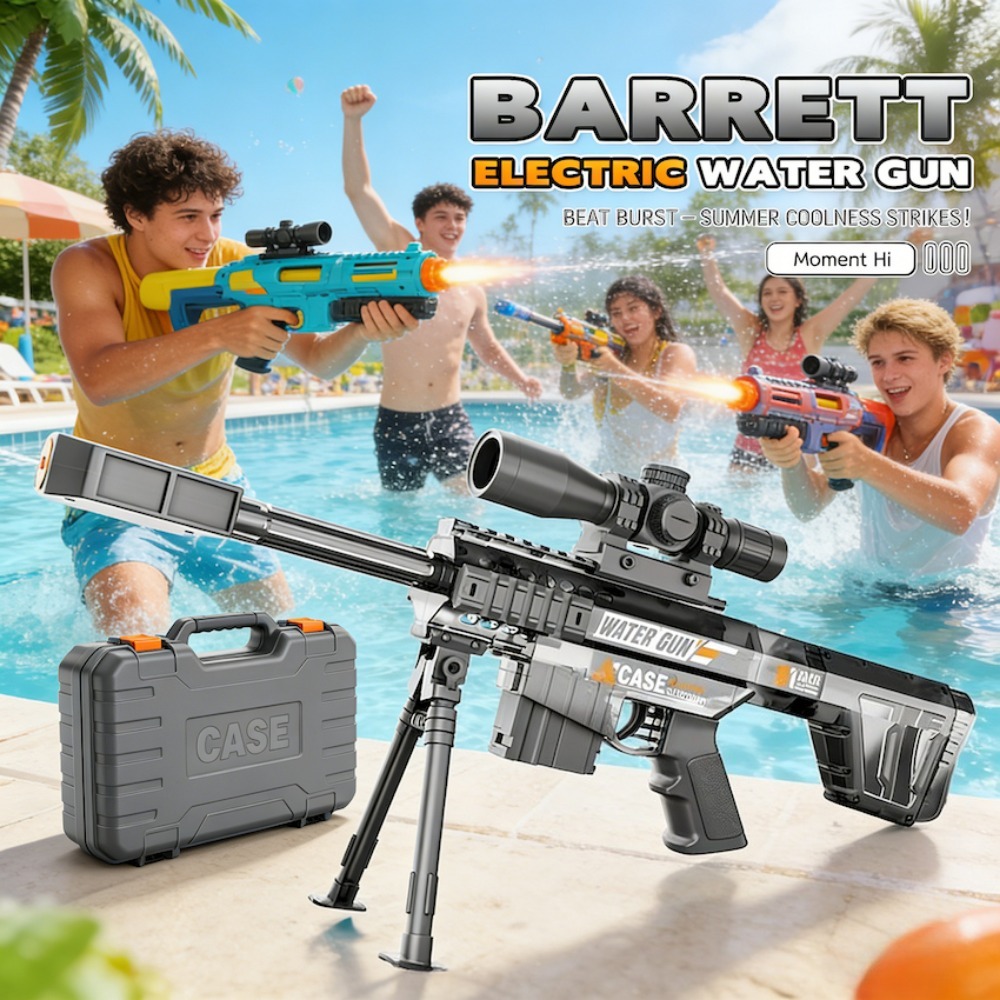 Kids Outdoor Yard Games - Pistolet à eau électrique automatique de