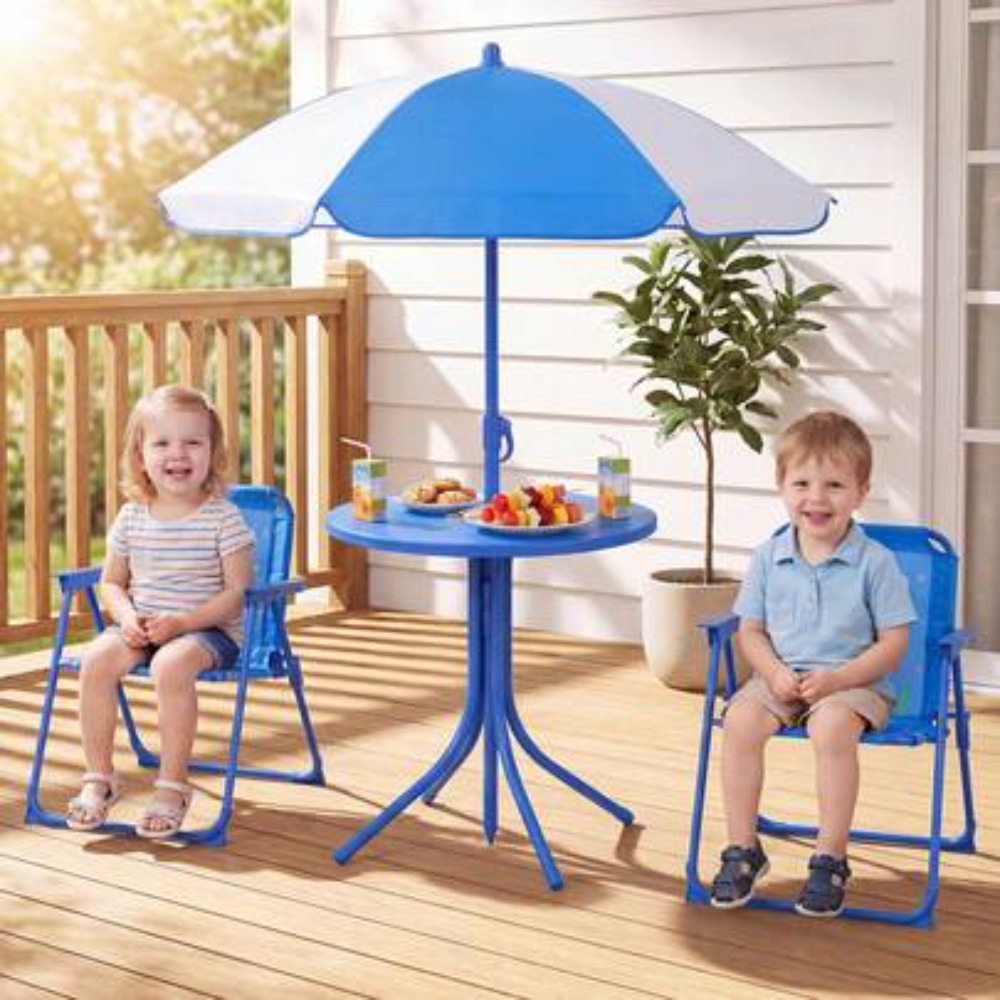 Kids Outdoor Chair And Table - Table de pique-nique pour enfants, ensemble