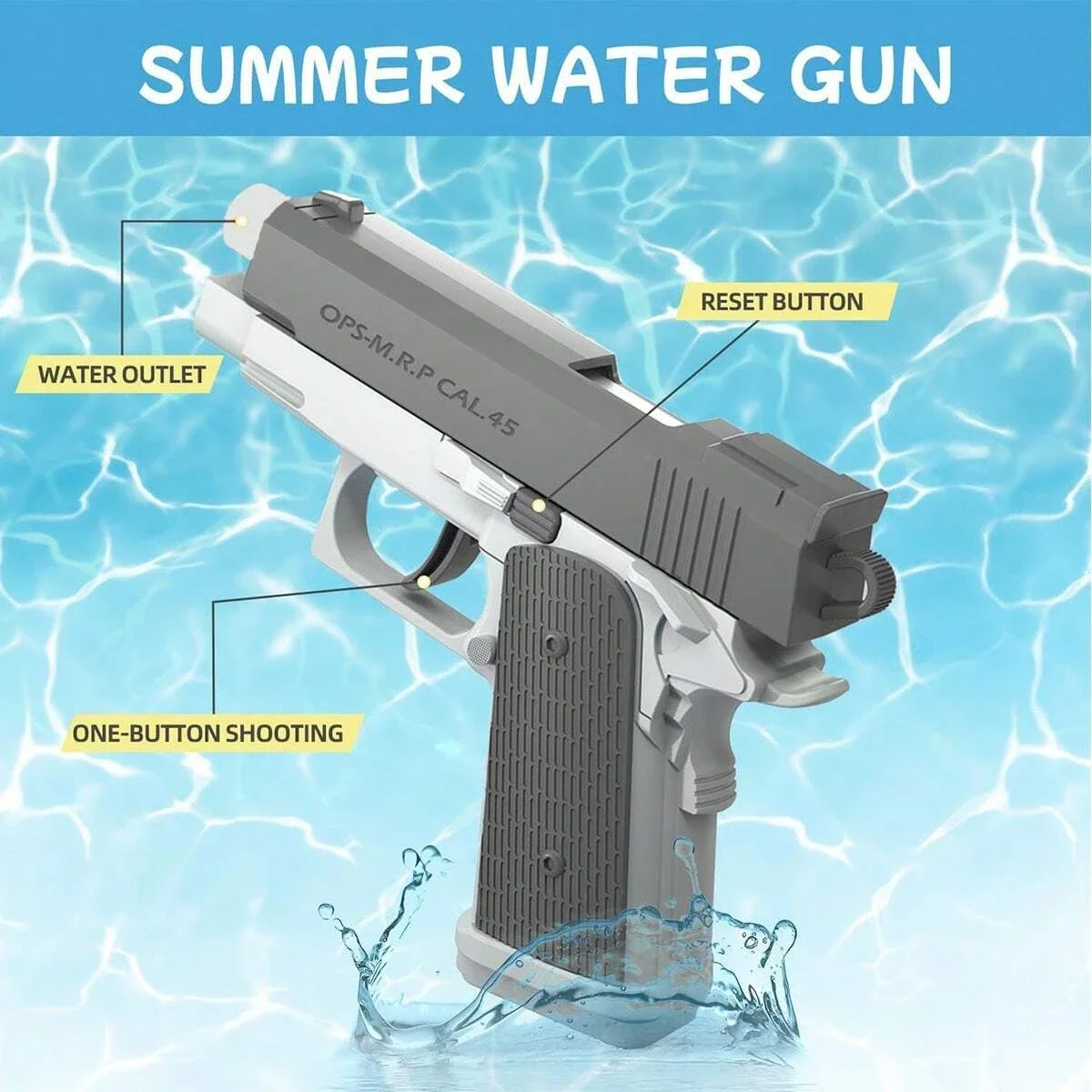Pistolets à eau jouets, pistol - Water Gun Soaker avis et prix