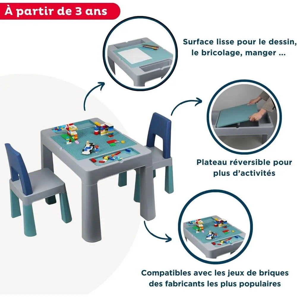 Table d'activités polyvalente  - Kids Outdoor Chair And Table avis et prix