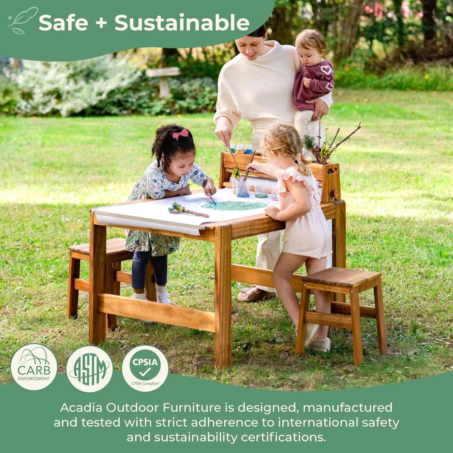 Ensemble table et tabourets d' - Kids Outdoor Chair And Table avis et prix
