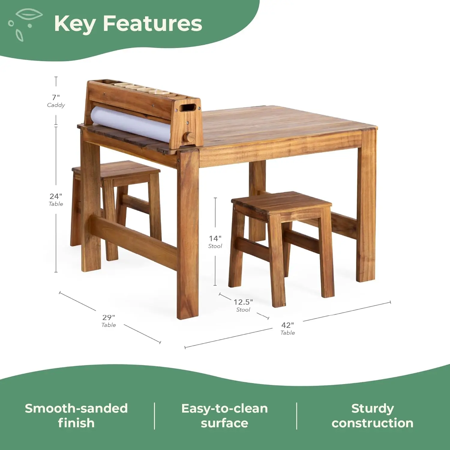 Ensemble table et tabourets d' - Kids Outdoor Chair And Table avis et prix