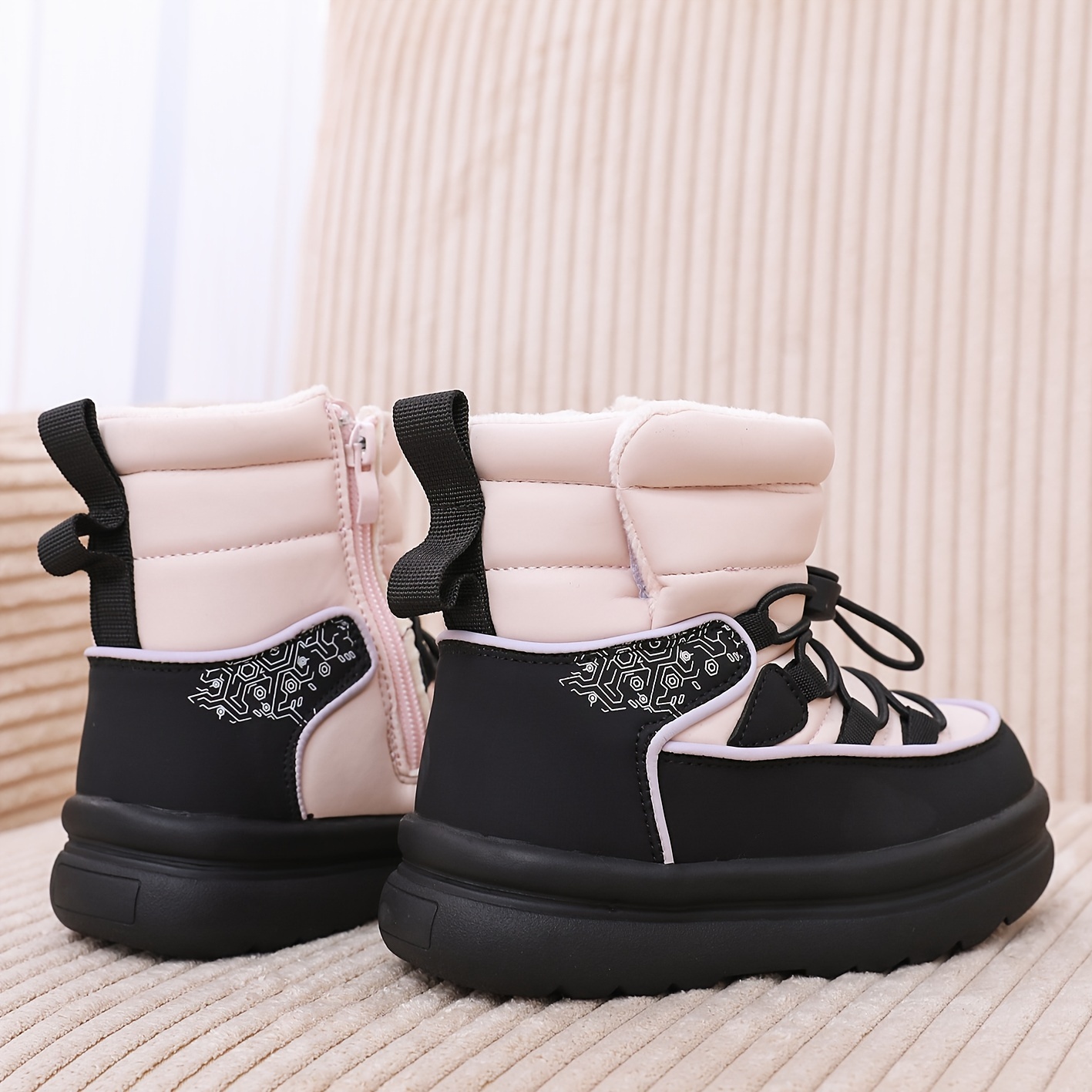 Bottes d'hiver chaudes pour en - Kids Outdoor Zipline avis et prix