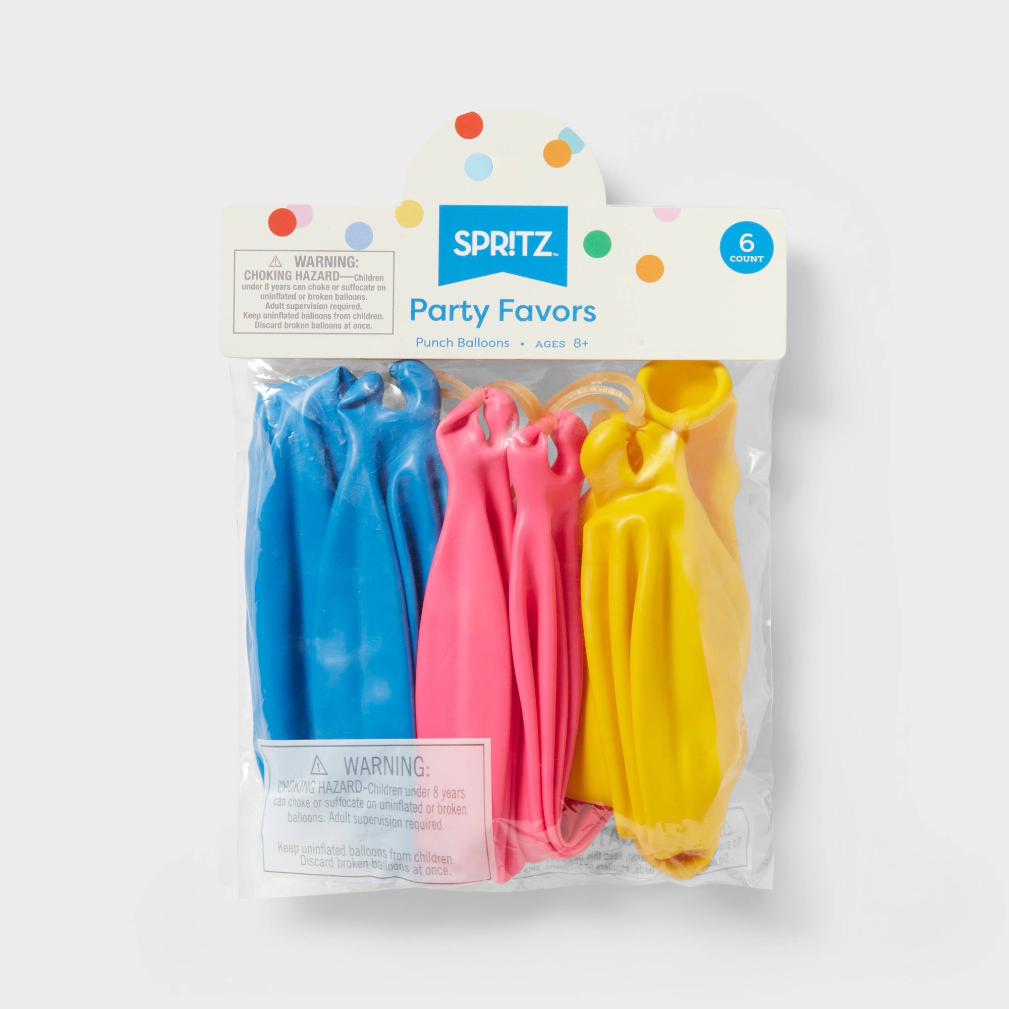 6 ballons multicolores avec po - Kids Outdoor Games For Party avis et prix