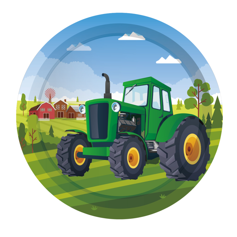 Vaisselle jetable thème tracte - Kids Outdoor Digger avis et prix