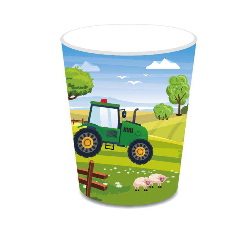 Vaisselle jetable thème tracte - Kids Outdoor Digger avis et prix