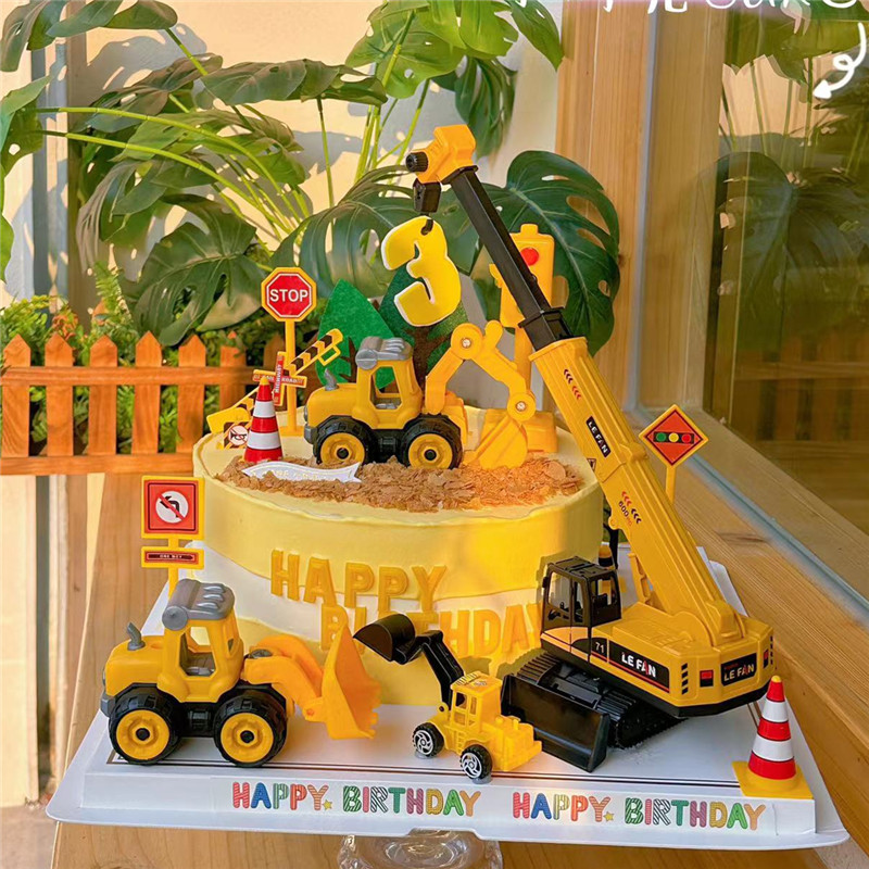 EbCrane Tractor Cake Topper, C - Kids Outdoor Digger avis et prix