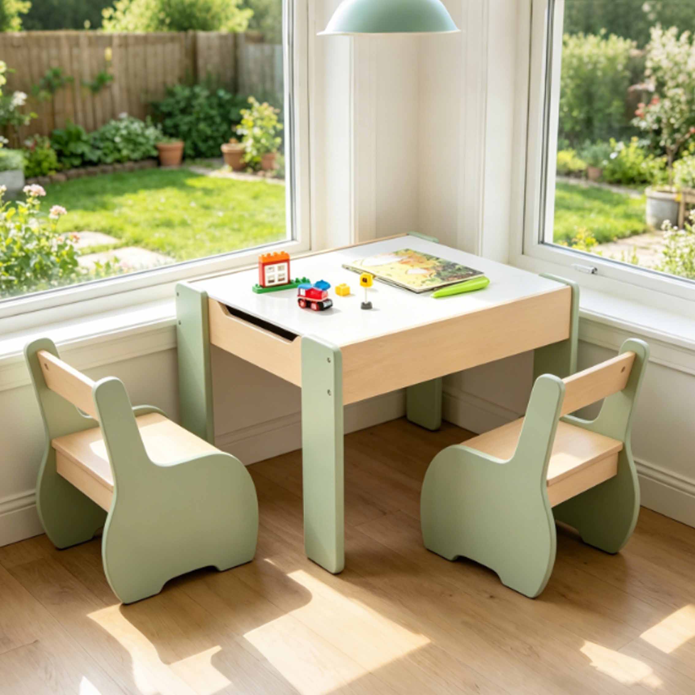Ensemble table et chaises en b - Kids Outdoor Chair And Table avis et prix