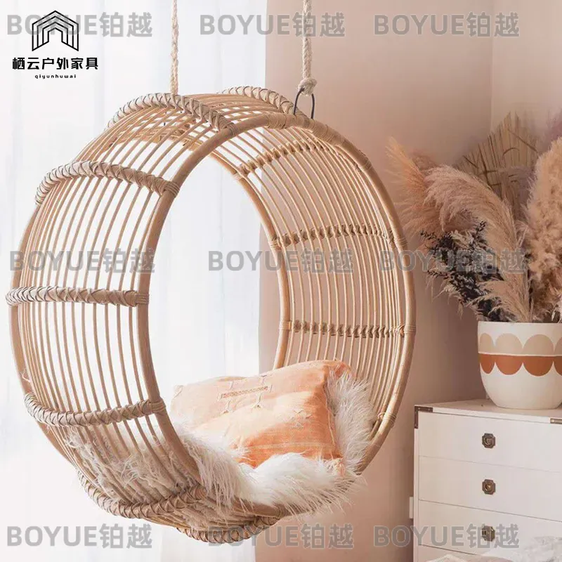 Fauteuil à bascule en rotin d' - Kids Outdoor Hanging Chair avis et prix