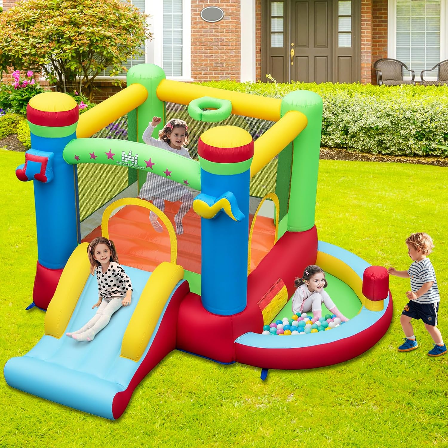 Château gonflable avec piscine - Kids Outdoor Ball avis et prix