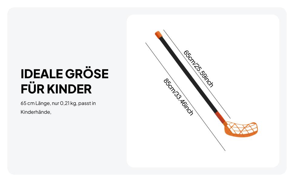 Bâton de Floorball en ABS Lége - Kids Outdoor Hockey Sticks avis et prix