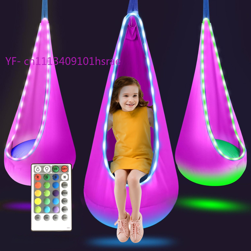 Hamac gonflable lumineux à LED - Kids Outdoor Hanging Chair avis et prix