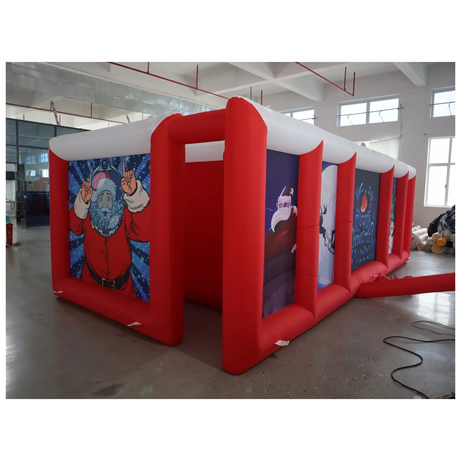 Grand labyrinthe gonflable rou - Kids Outdoor Games For Party avis et prix