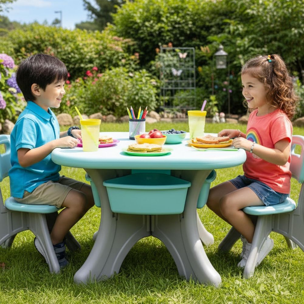 Table et chaises pour enfants, - Kids Outdoor Chair And Table avis et prix