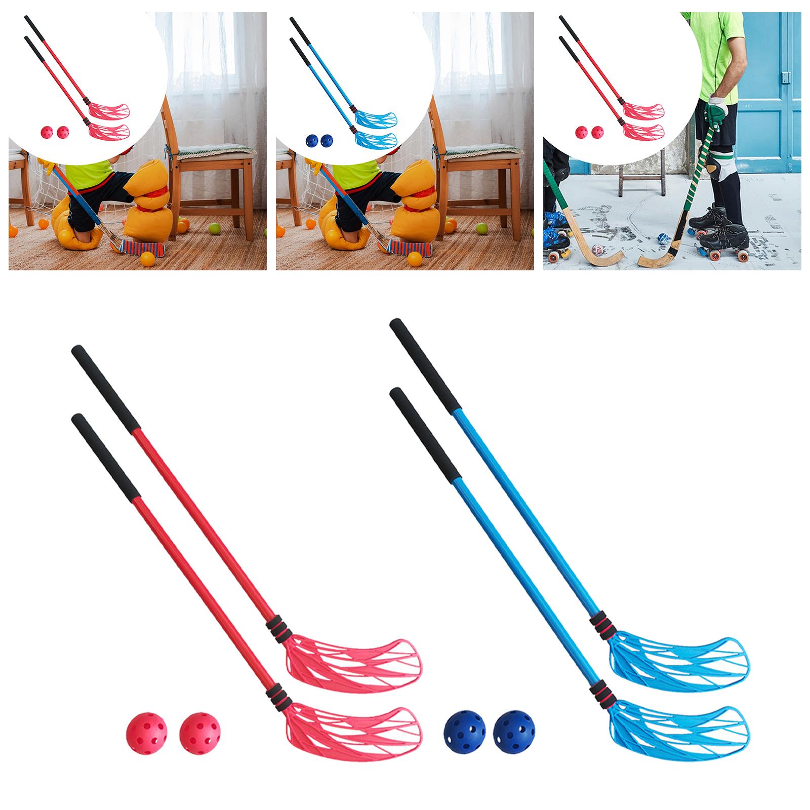 2x Ensemble de Bâtons de Hocke - Kids Outdoor Hockey Sticks avis et prix