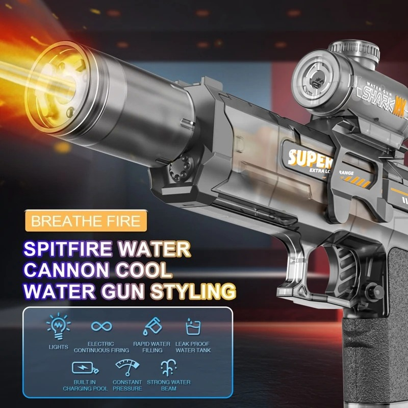 Pistolet à eau électrique - Pi - Kids Outdoor Games For Party avis et prix