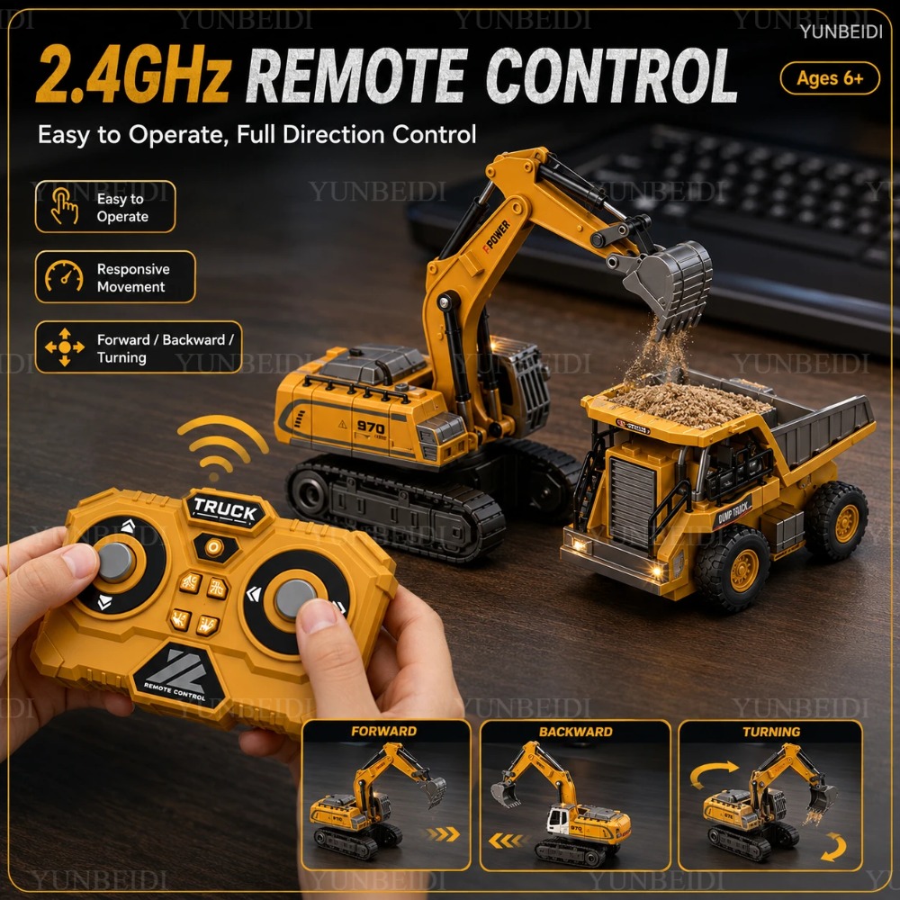 Mini voiture télécommandée en  - Kids Outdoor Digger avis et prix