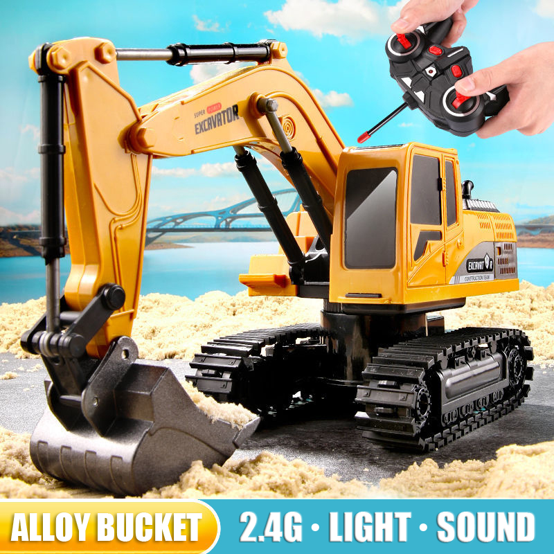 Pelle RC 2.4Ghz 6 canaux 1:24  - Kids Outdoor Digger avis et prix