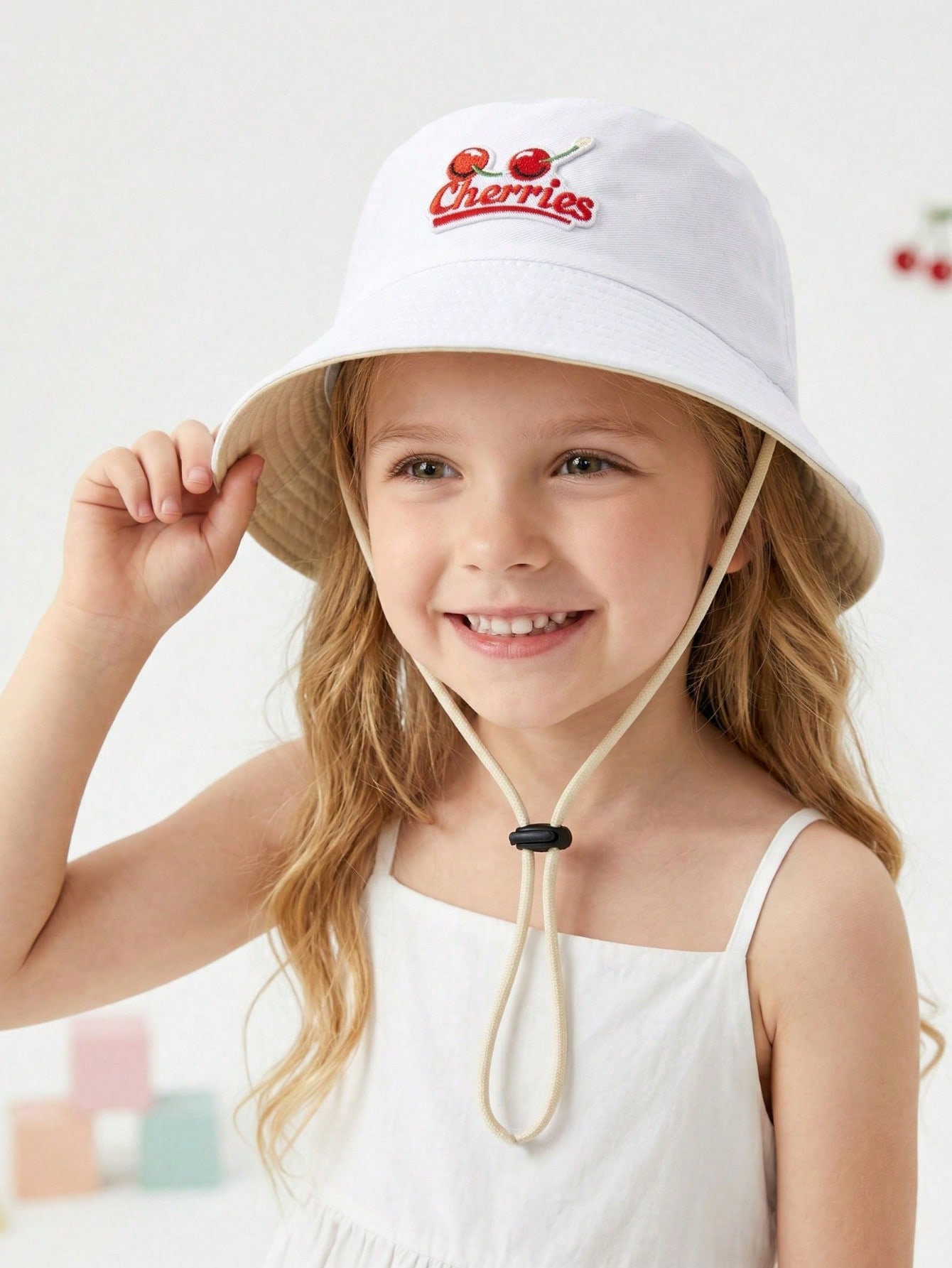 Chapeau de pêcheur rouge ceris - Kids Outdoor Hat avis et prix